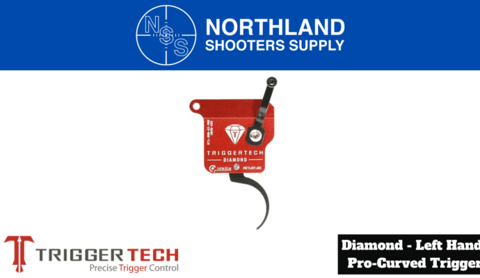 Northland Shooters Supply (NSS) has TriggerTech Diamond Left Hand Pro Curved Triggers