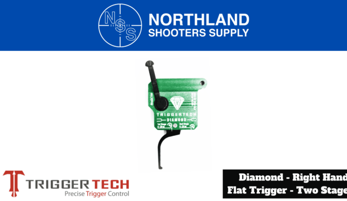 Northland Shooters Supply (NSS) has TriggerTech Diamond Right Hand Flat Triggers Two Stage