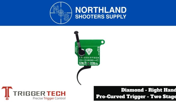 Northland Shooters Supply (NSS) has TriggerTech Diamond Right Hand Pro Curved Triggers Two Stage