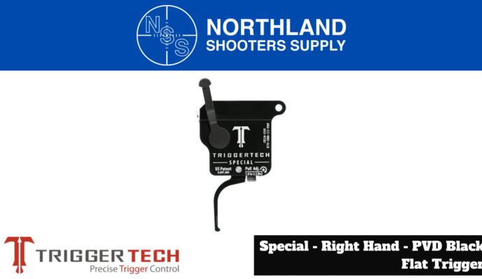 Northland Shooters Supply (NSS) has TriggerTech Special Right Hand PVD Black Flat Trigger