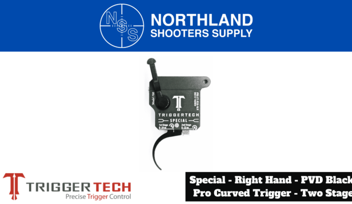 Northland Shooters Supply (NSS) has TriggerTech Special Right Hand PVD Black Pro Curved Trigger Two Stage