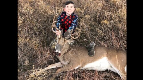 9 year old hunting success
