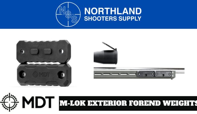 thumbnail image 2 of Pillar Forend Weights For MDT Chassis - M-LOK Mount, 12.3oz Pair, Black Steel (Pete's Pillars) 2 of 12
