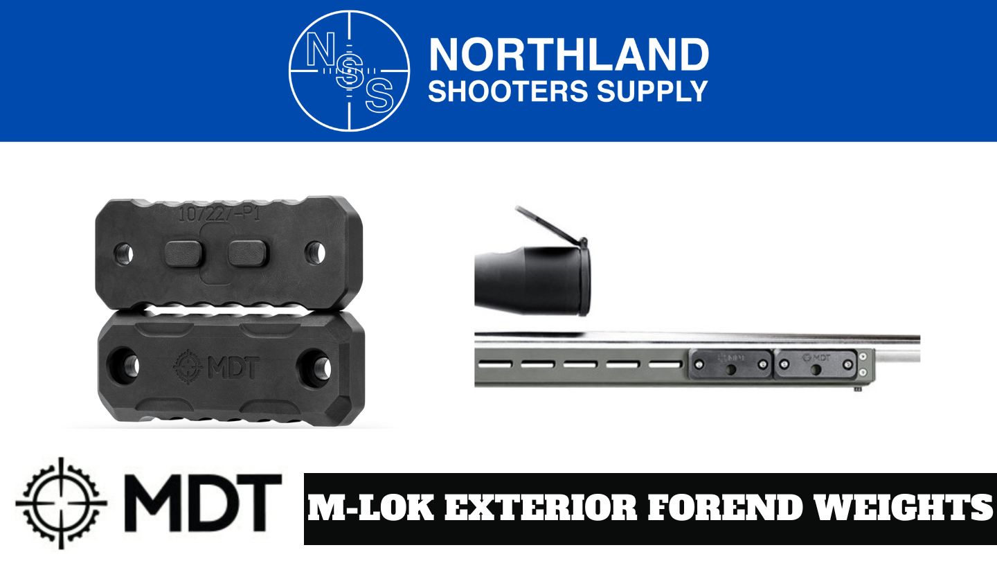 MDT XRS M-Lok exterior forend weight set