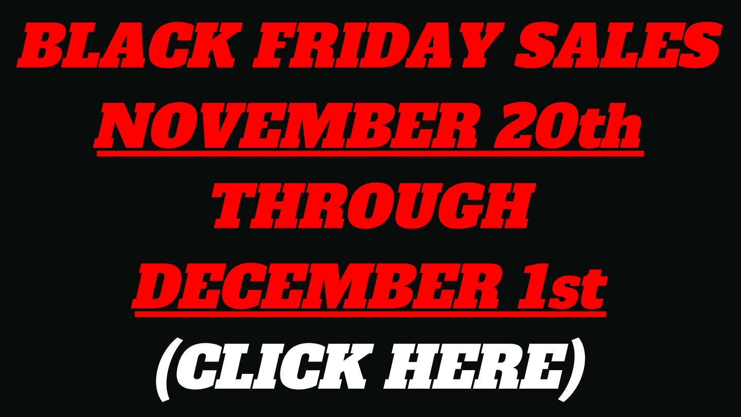 BLACK FRIDAY SALES