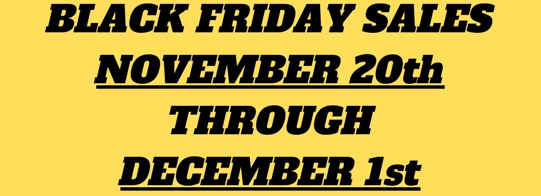 Black Friday Sales