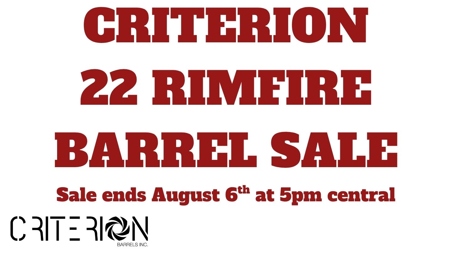 CRITERION 22 RIMFIRE BARREL Sale