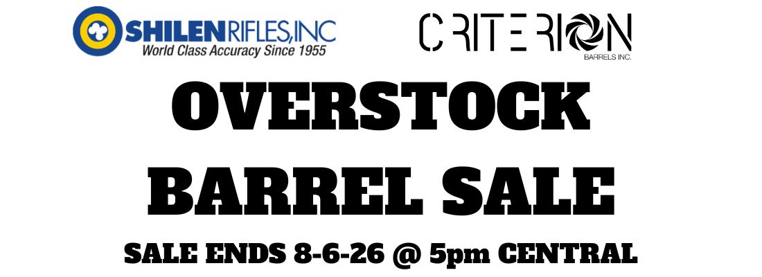 OVERSTOCK BARREL SALE